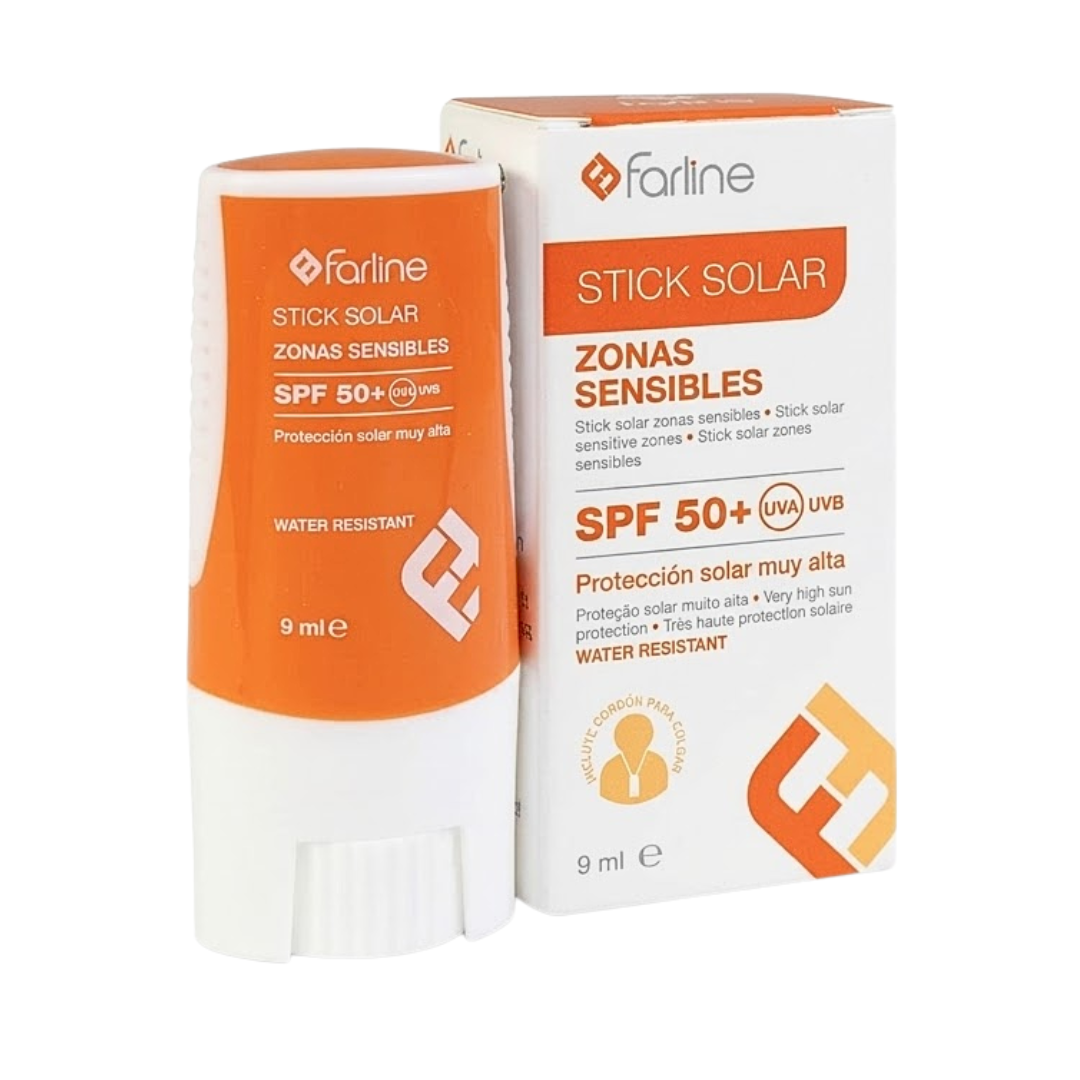 Farline Écran Solaire Stick Sensible SPF50+ 9ml
