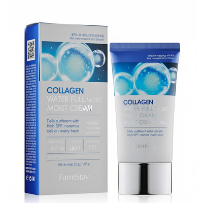 Farmstay - Collagen Water Full Moist Sun Cream 50g