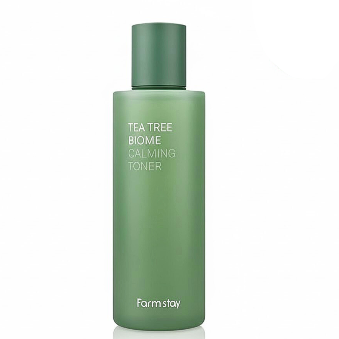 Farmstay Tea Tree Biome Calming Toner لوشن تونر مهدئ