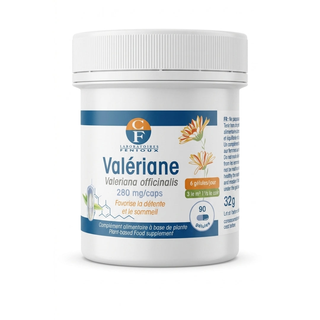 Fenioux Valériane 90 Gélules 280 mg