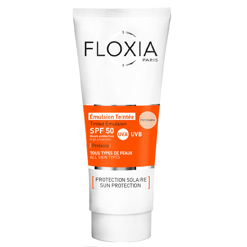 Floxia Écran Émulsion Teintée Porcelaine SPF50