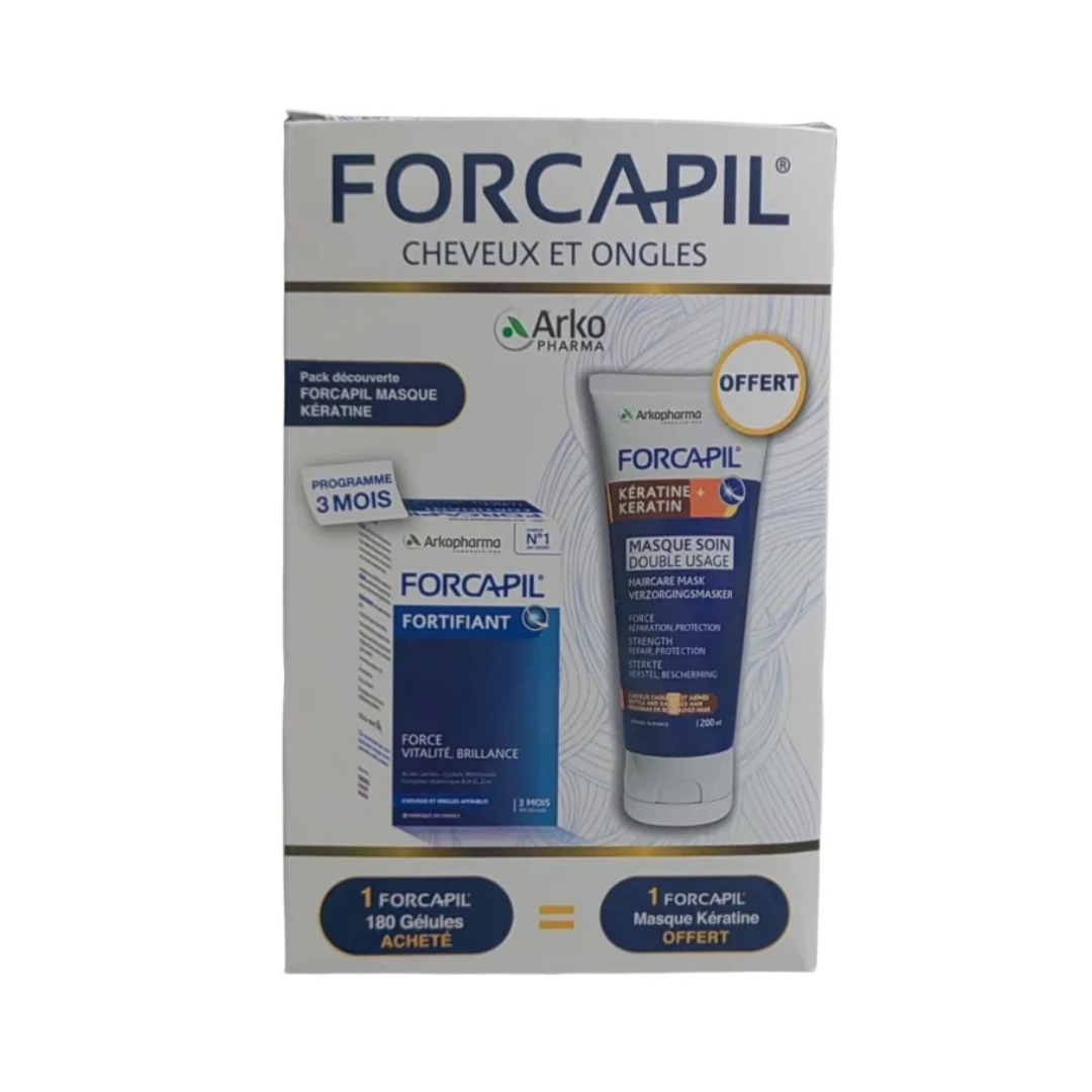 Arkopharma Forcapil Duo Pack Anti-Chute 240 Gélules