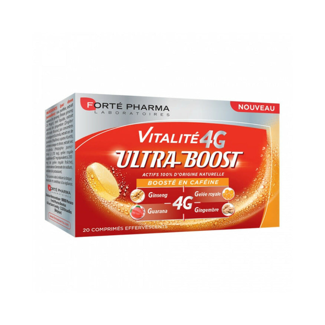 Forte Pharma Ultra Boost 4G Vitalité Tonus 20 comprimés