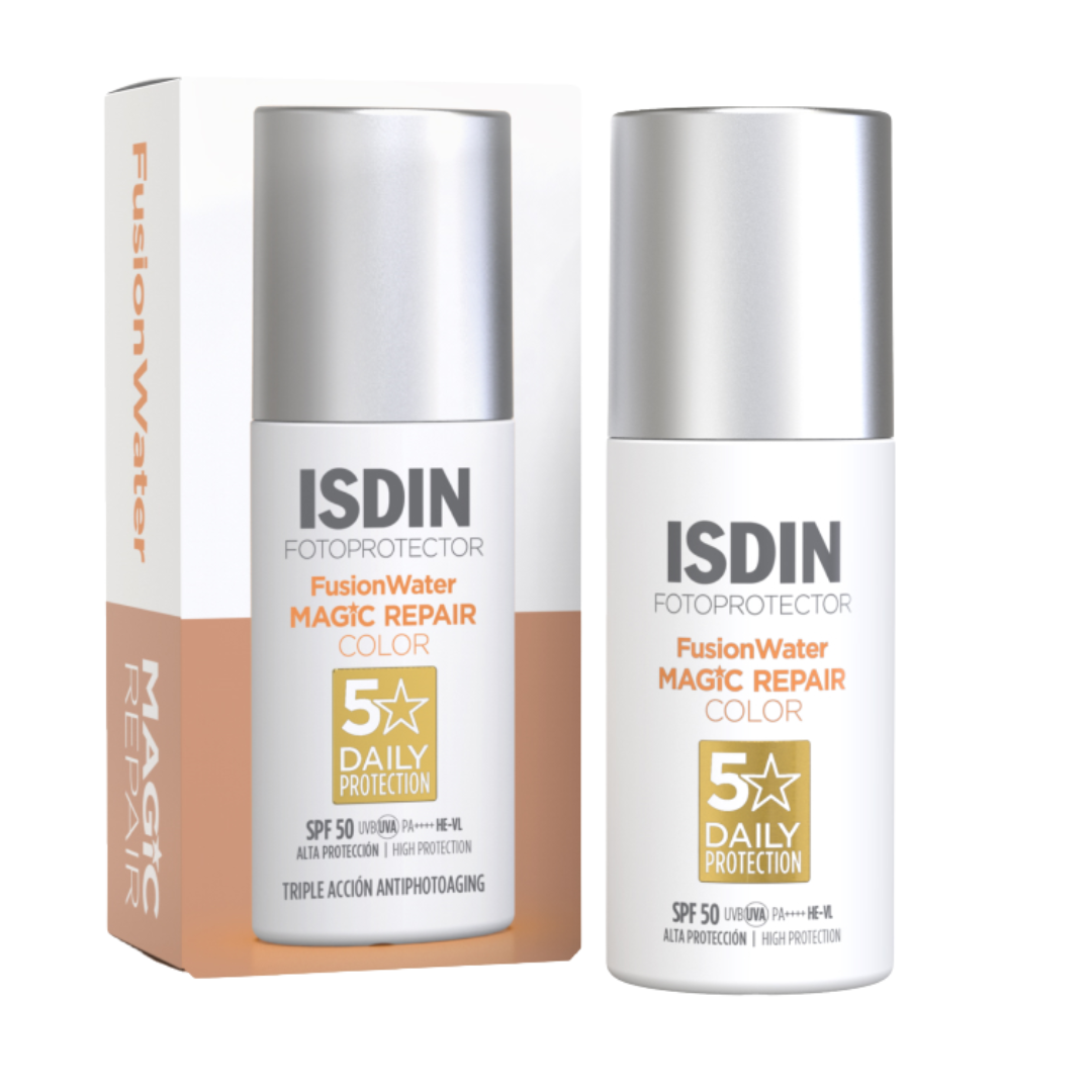 ISDIN Fotoprotector Fusion Water Magic Repair Color SPF50 50ml