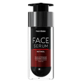 Frezyderm Face Serum Retinol 30 ml, flacon airless noir et rouge, sérum anti-rides
