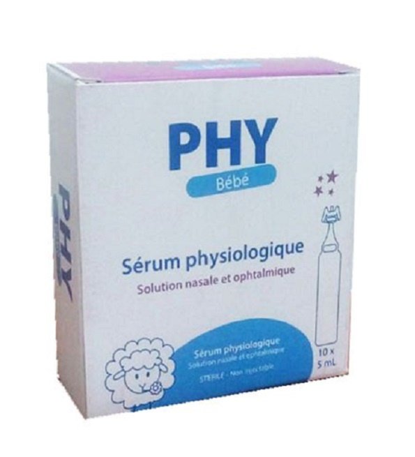 Gilbert PHY Sérum Physiologique Unidose 10x5ml Bébé