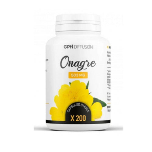 GPH Onagre 200 gélules - Complément Acides Gras Essentiels