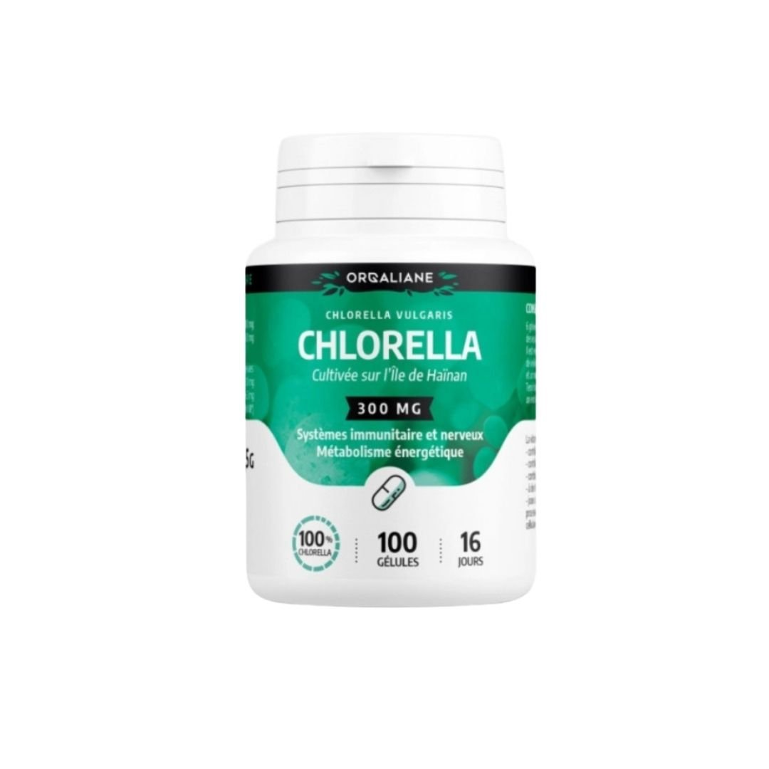 GPH Orgaliane Chlorella 100 Gélules - Complément Alimentaire Détox Naturelle
