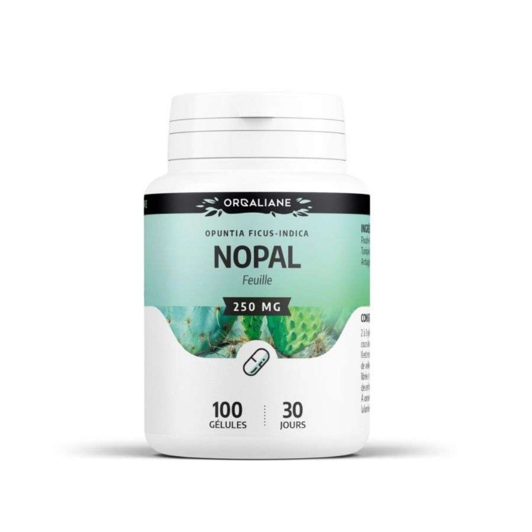 GPH Orgaliane Nopal 100 Gélules - Complément Minceur Fibres