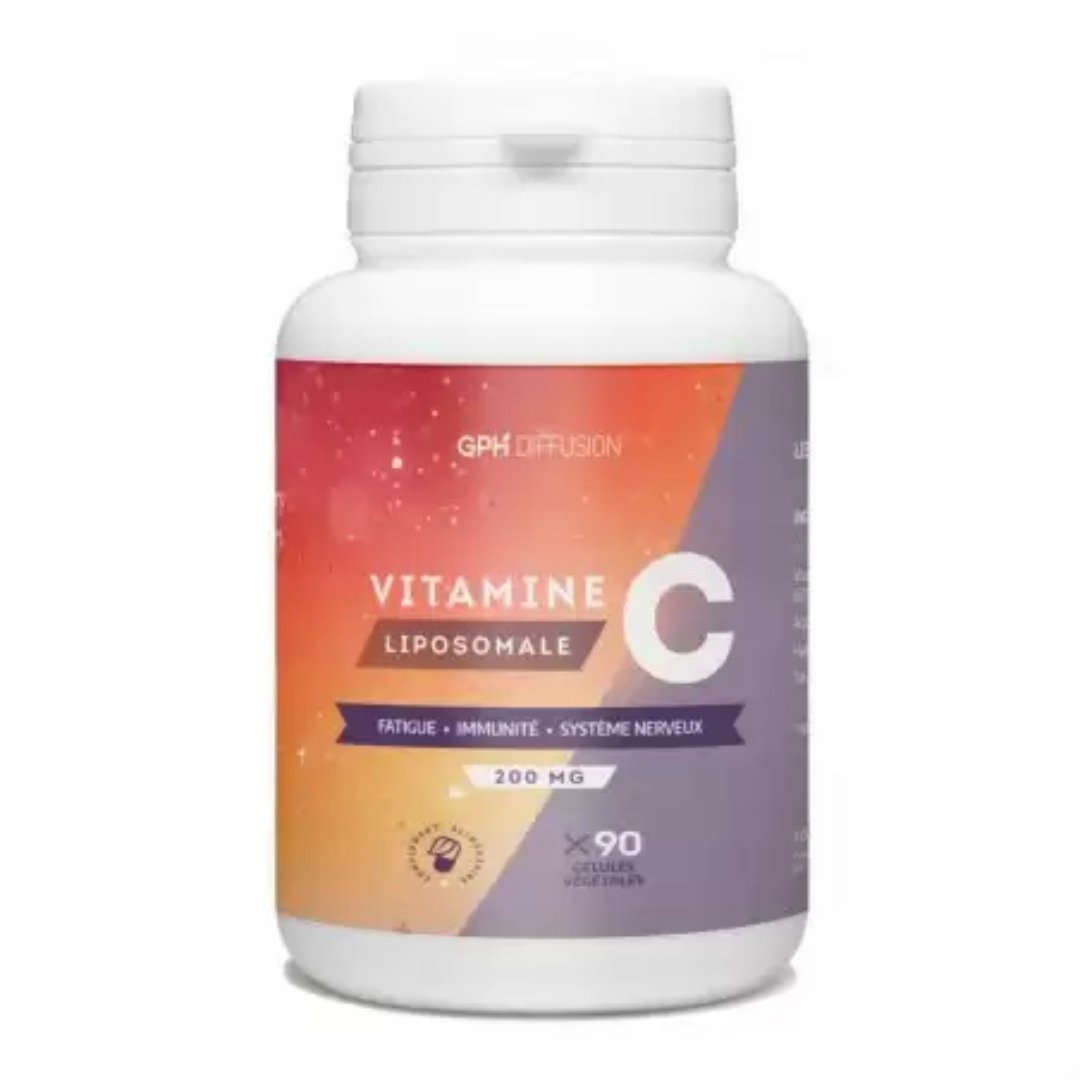 GPH Vitamine C Liposomale 200 mg - 90 Gélules Immunité