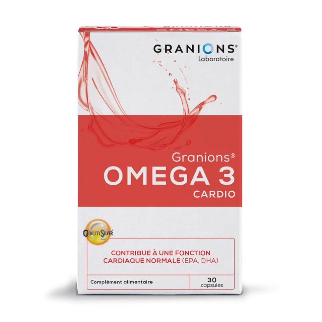 Granions Omega 3 Cardio Santé Cardiaque 30 Capsules