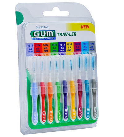 GUM - Trav-Ler Multi Pack Brossettes Interdentaires 9 pcs