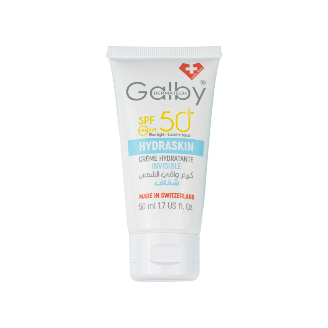 Galby Crème Solaire Invisible SPF50+ - Protection Corps Très Haute