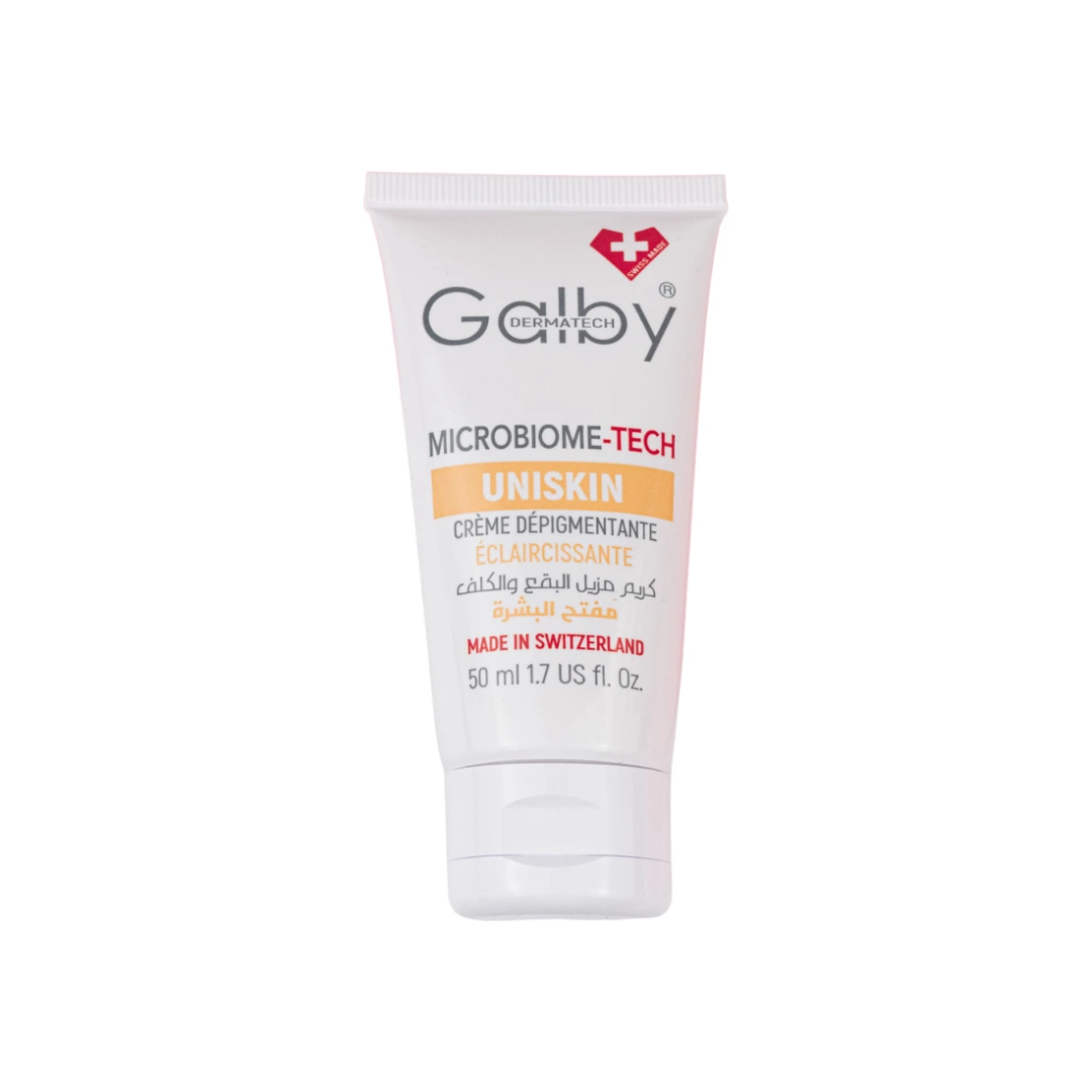 Galby Crème Dépigmentante UNISKIN 50ml - Soin Anti-Taches Uniformisant