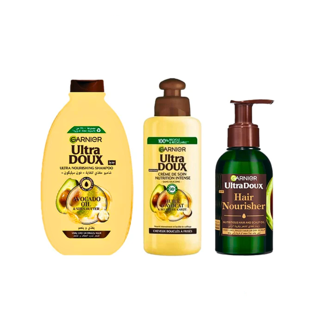 Garnier Routine Avocat Pack Cheveux Secs Abîmés 520ml