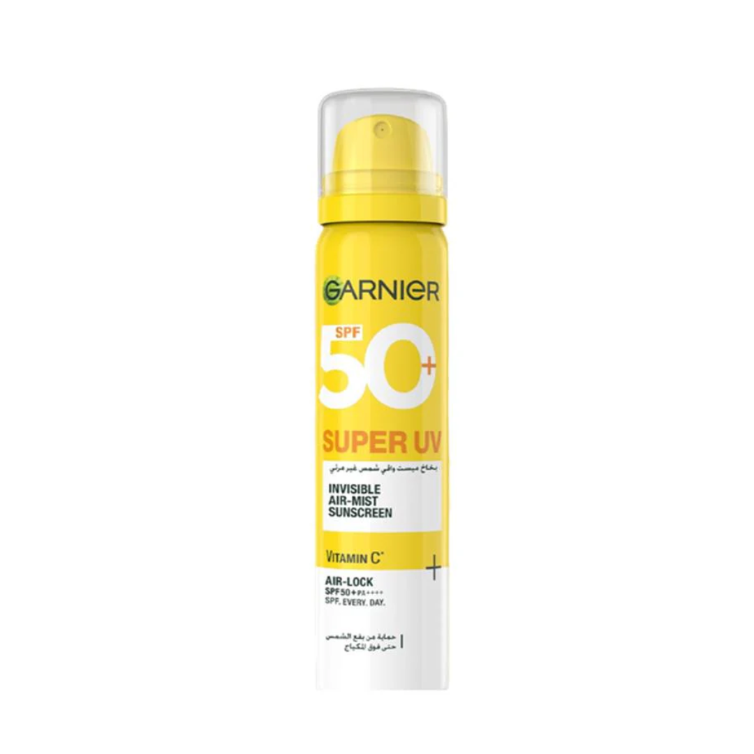 Garnier Super UV Mist Invisible Spray SPF50+ Visage 75ml