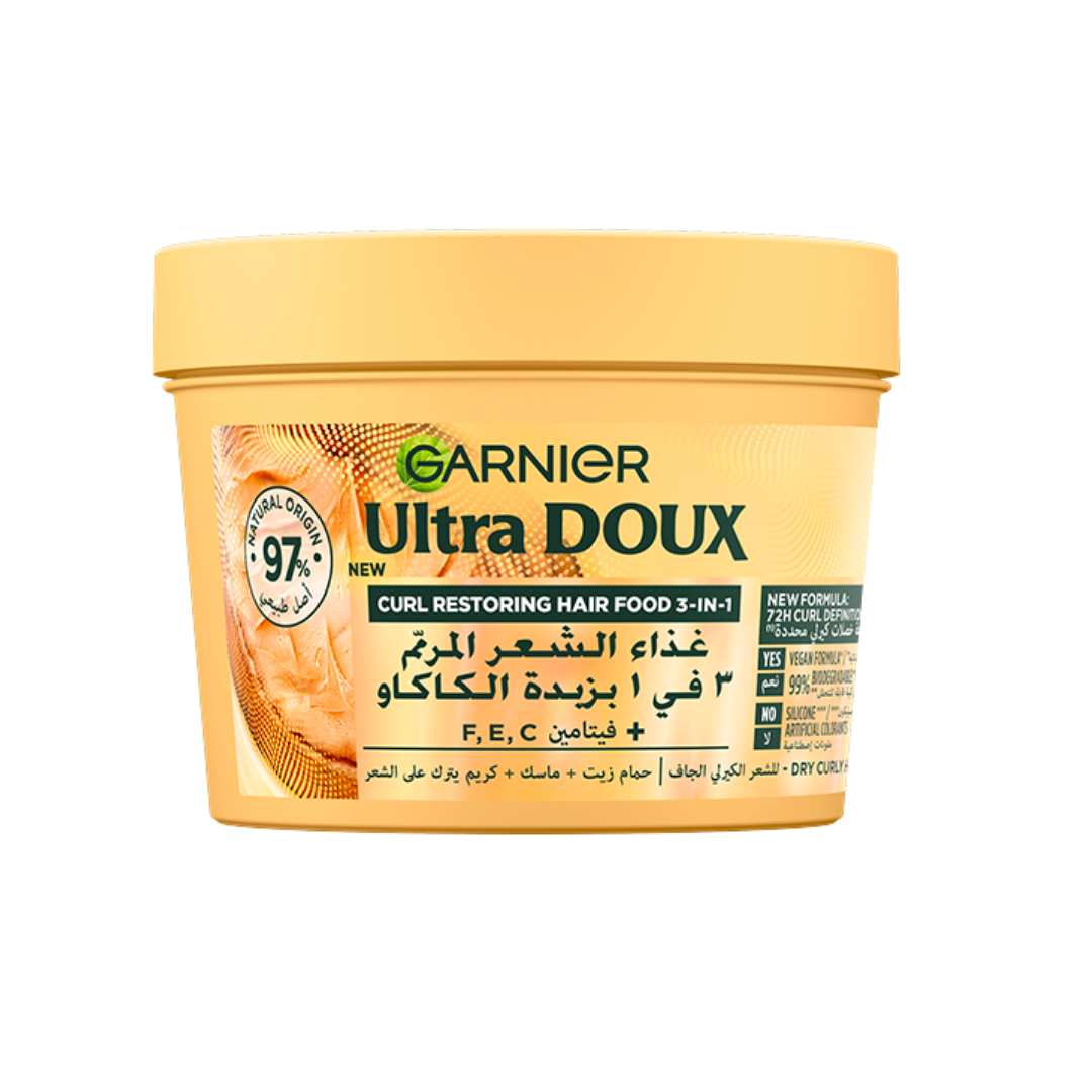GARNIER Hair Food Cocoa Masque Cheveux Nourrissant 390ml