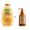Garnier Ultra Doux Coffret Shampooing Reconstructeur 200ml + Sérum Hair Honey 115ml