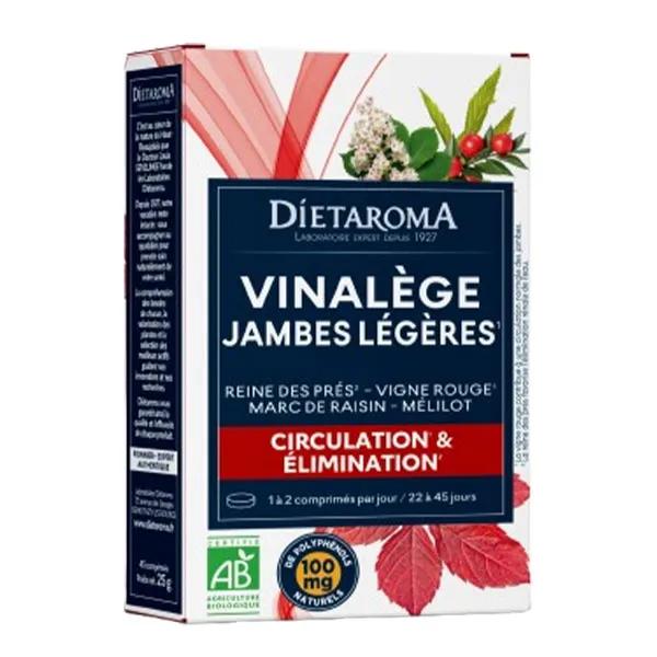 Dietaroma Vinalège Circulation et Élimination Bio 45 comprimés — boîte