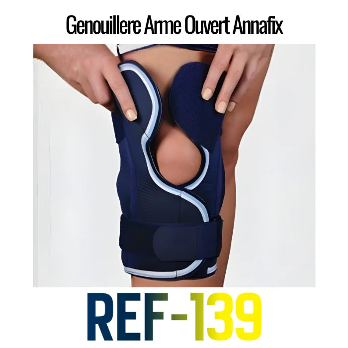 ANNAFIX دعامة ركبة بحلقة مفتوحة XL REF-139