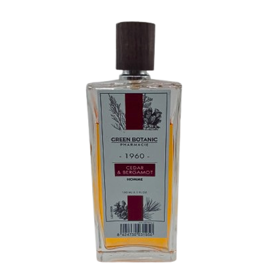 GREEN BOTANIC Eau de Toilette Homme Cedar & Bergamot 150ml
