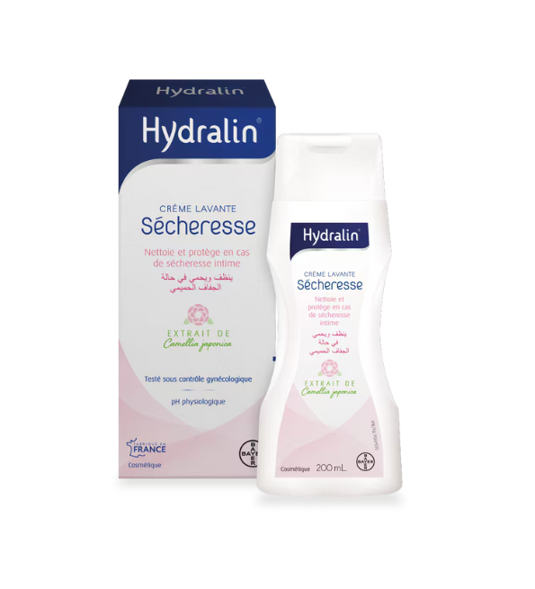 HYDRALIN Crème Lavante Sécheresse Intime 200ml