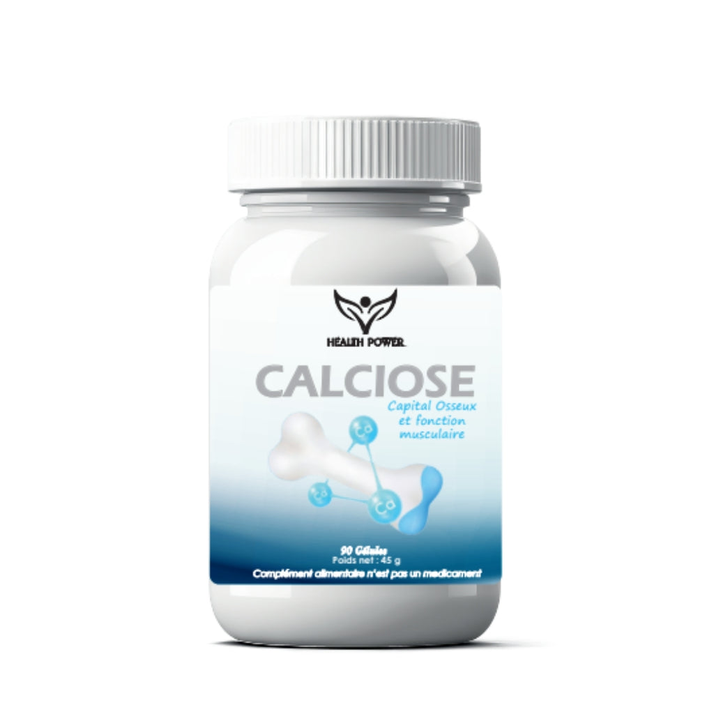 Health Power Calciose Calcium Magnésium Zinc 90 Gélules