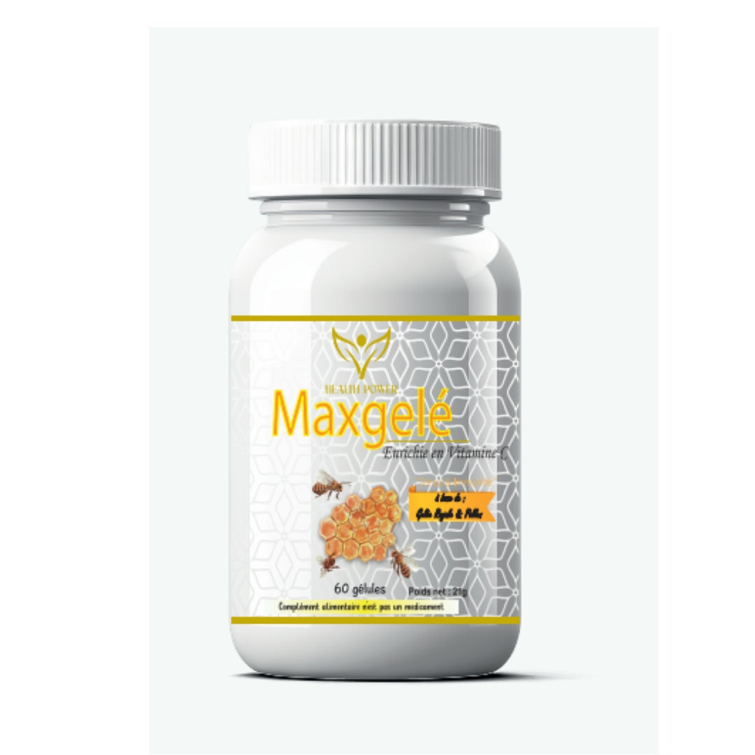 Health Power Maxgele Gelée Royale Pollen 60 Gélules