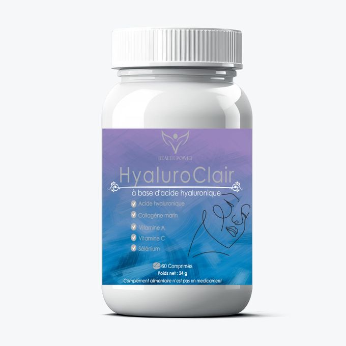 Health Power HyaluroClair Acide Hyaluronique 60 comprimés