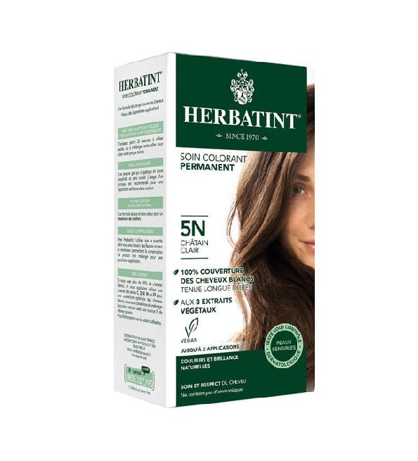 Herbatint Soin Colorant Permanent 5N Châtain Clair