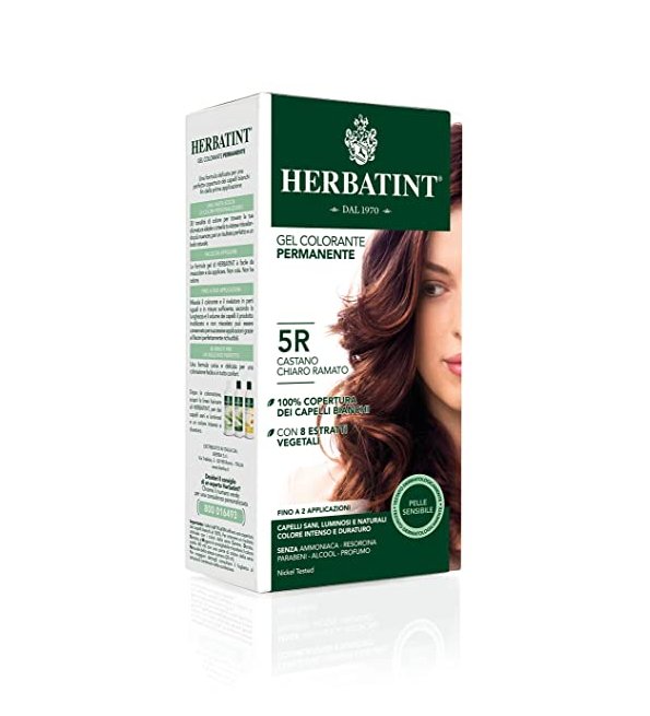 Herbatint Soin Colorant Permanent 5R Châtain Clair Cuivré