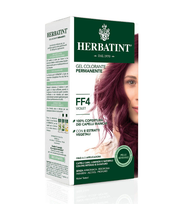 Herbatint FF4 Violet - Gel Colorant Permanent aux Extraits Végétaux 150ml