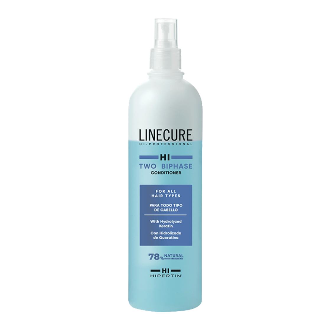 Hipertin Linecure Two Biphase 500 ml, flacon spray, après-shampooing biphasé sans rinçage
