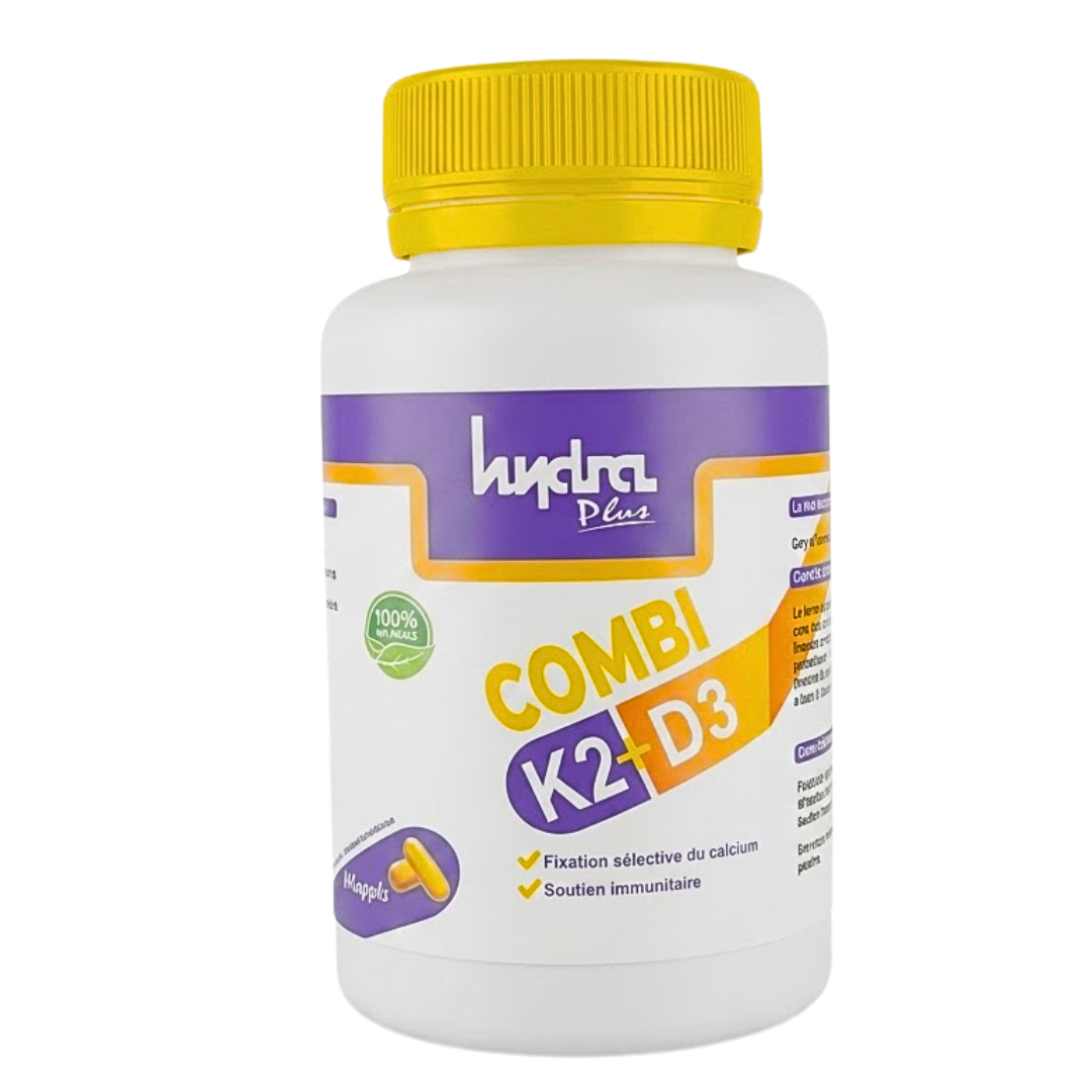 Hydra Plus Combi K2+D3 60 Capsules