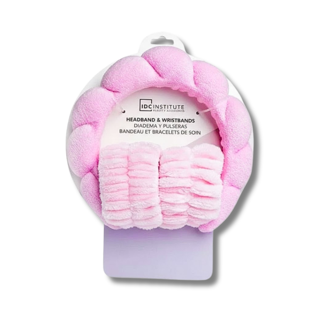 IDC Institute Bandeau & Poignets Skincare Routine Visage