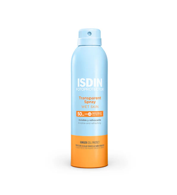 ISDIN واقي شمسي بخاخ شفاف بعامل حماية SPF50 للجسم