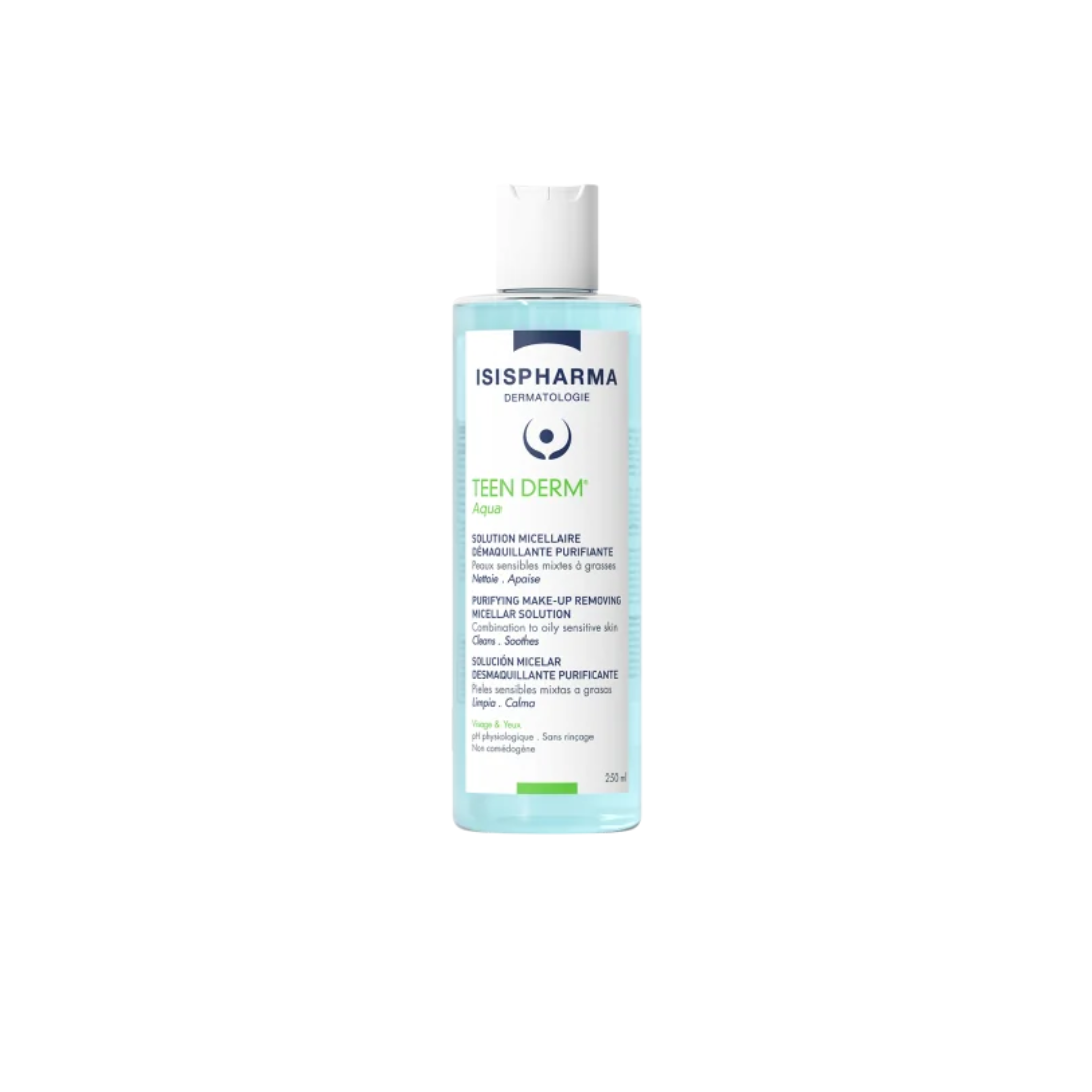 IsisPharma Teen Derm Aqua Micellaire Eau Nettoyante 500ml