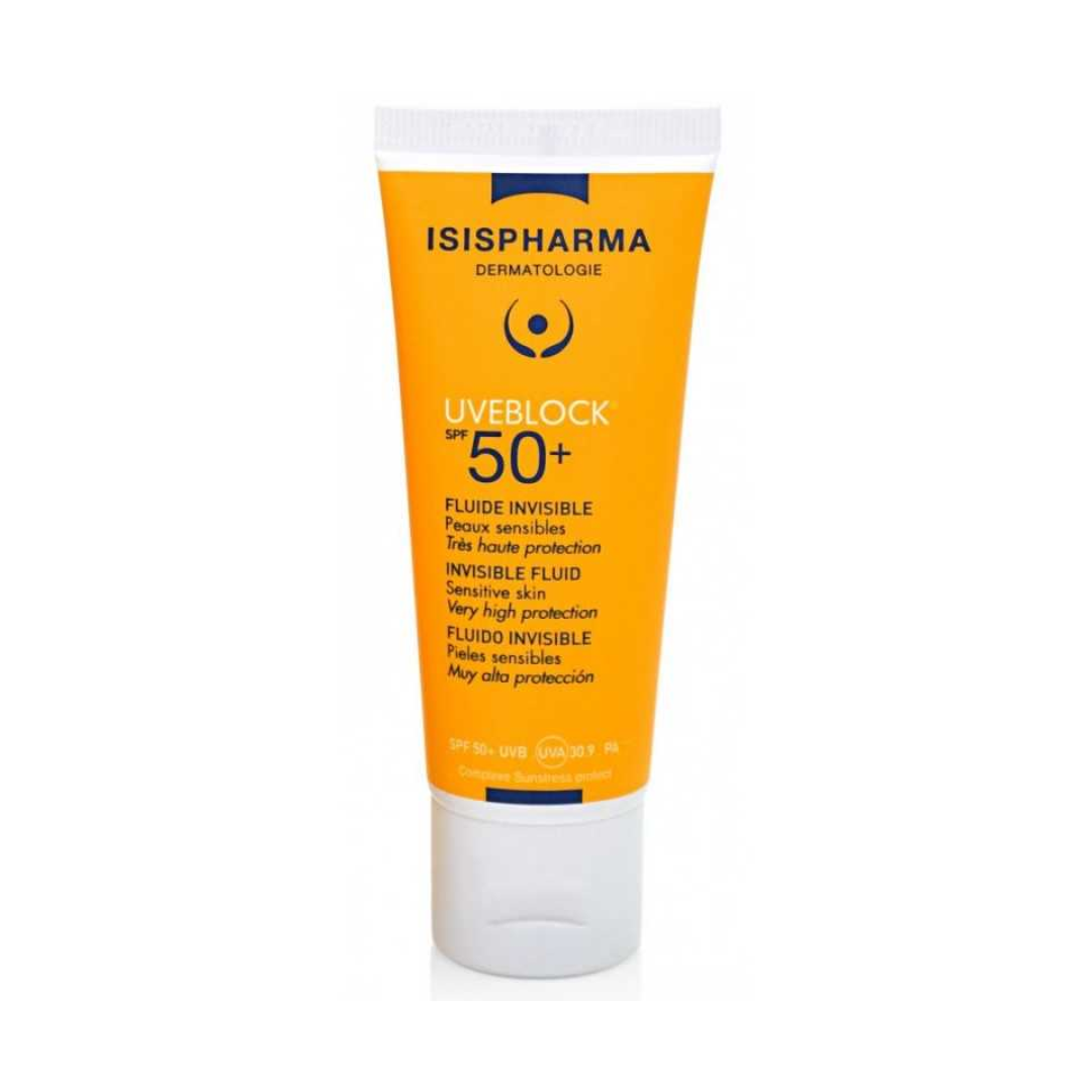 IsisPharma Uveblock 50 Invisible SPF50+ Fluide Solaire Visage