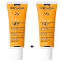 Isispharma Uveblock Dry touch Ultra-Fluide Spf50 2 x 40ml Pa