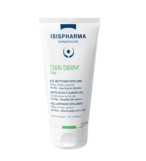 IsisPharma Teen Derm جل منظف ومقشر