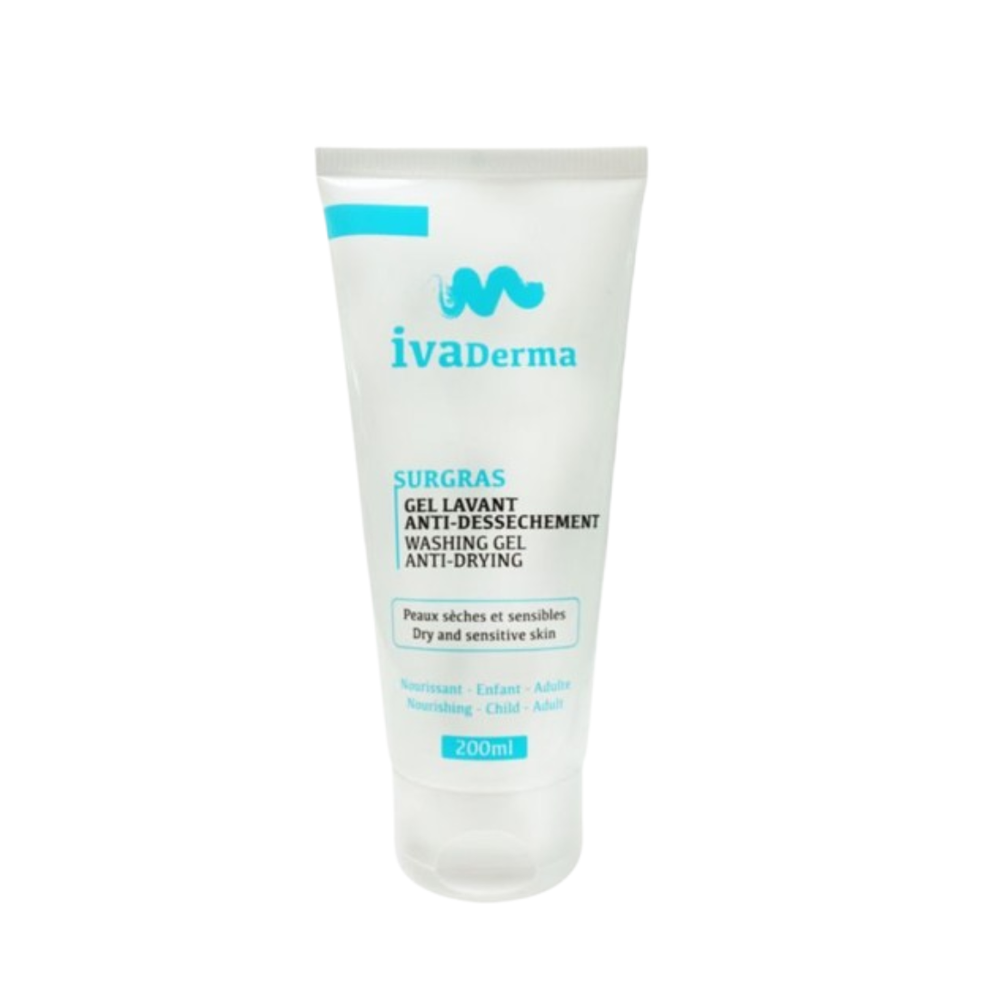 Derma Ivaderma Gel Surgras Nettoyant Doux 200ml