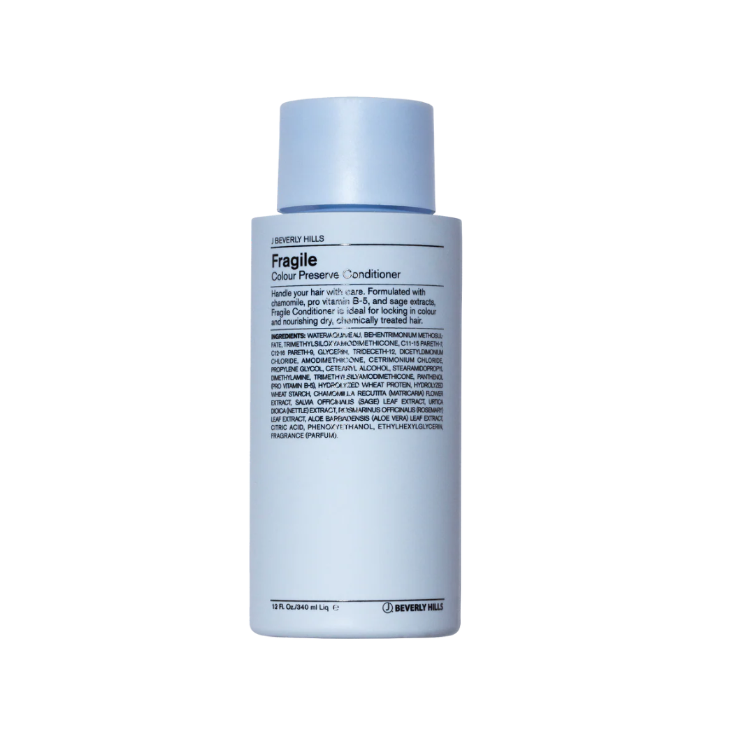 J Beverly Hills Fragile Conditioner بلسم للشعر الرقيق والضعيف 340 مل