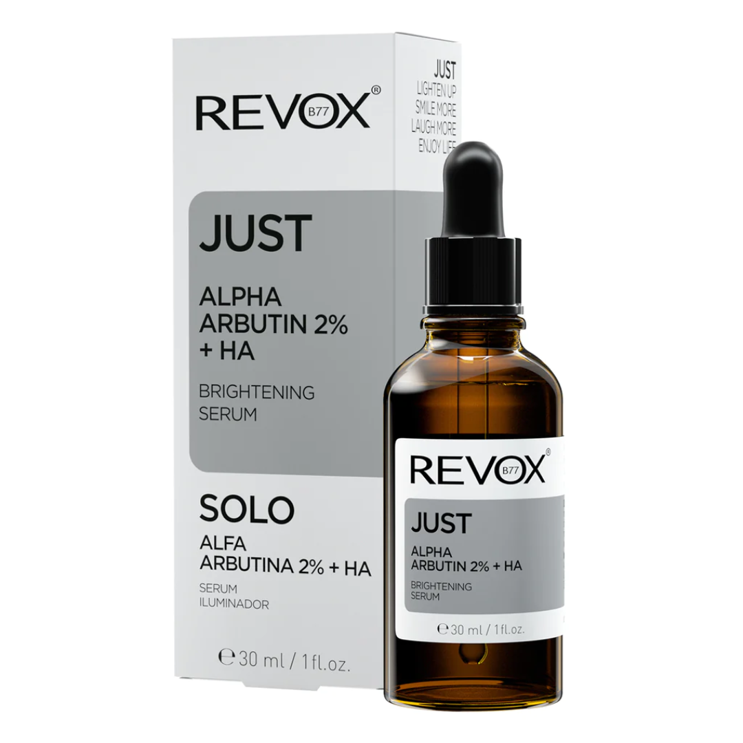 Revox JUST Alpha Arbutin 2% + HA Sérum Éclaircissant 30ml