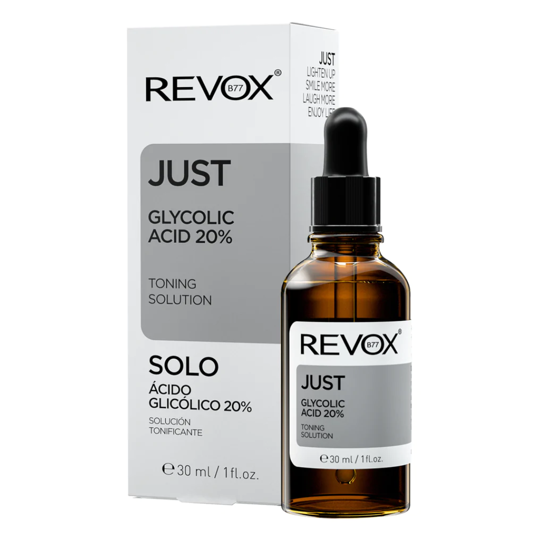 Revox JUST Acide Glycolique 20% Exfoliant Chimique 30ml