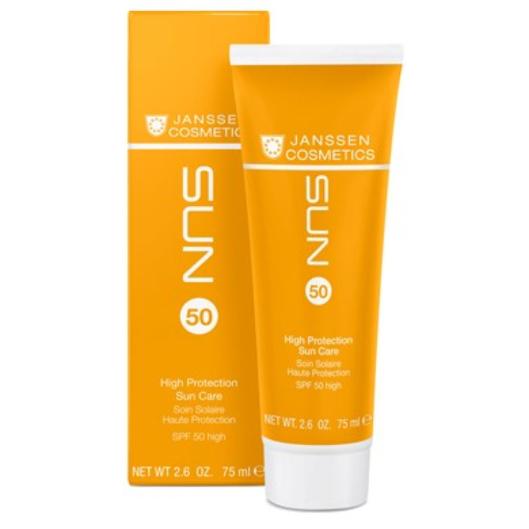 واقي شمسي للوجه من يانسن بعامل حماية SPF50+ ومضاد للشيخوخة 75 مل