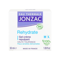 Eau Thermale Jonzac Rehydrate gel-crème repulpant 50 ml, boîte, hydratant visage bio acide hyaluronique