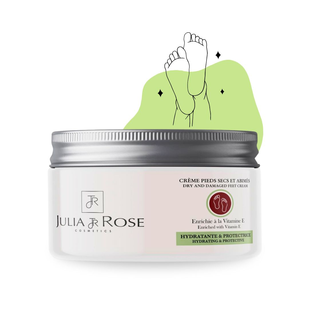 Julia & Rose Crème Pieds Vitamine E 100ml
