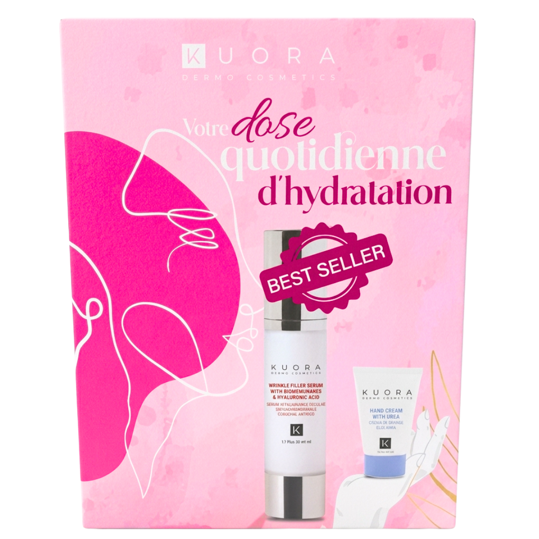 Kuora - Coffret Écran Solaire SPF50+ Gris