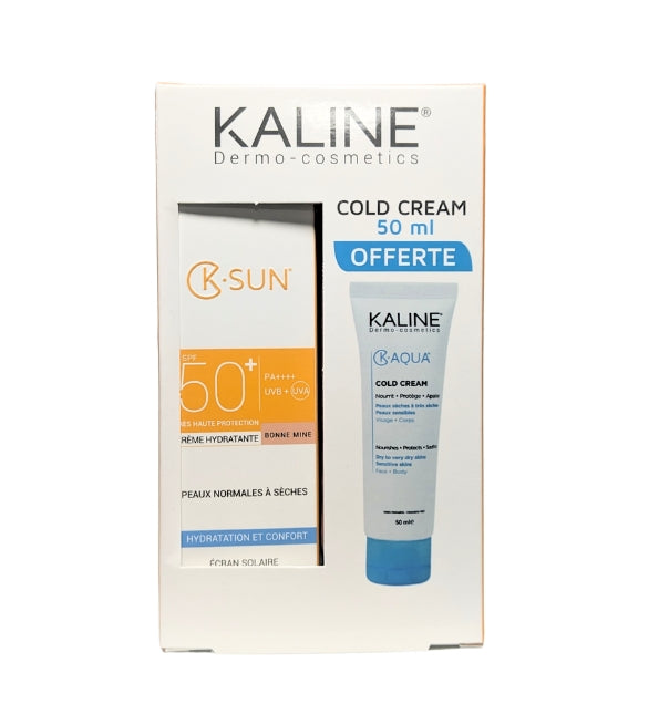 Kaline Écran Bonne Mine + Cold Cream Pack Protection Solaire 50ml