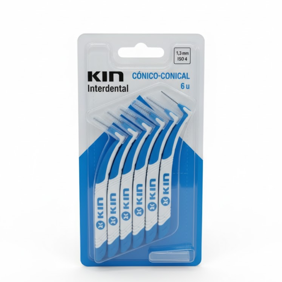 KIN Brossette Interdentaire Conico-Conical 1.3mm ISO 4 - 6 unités